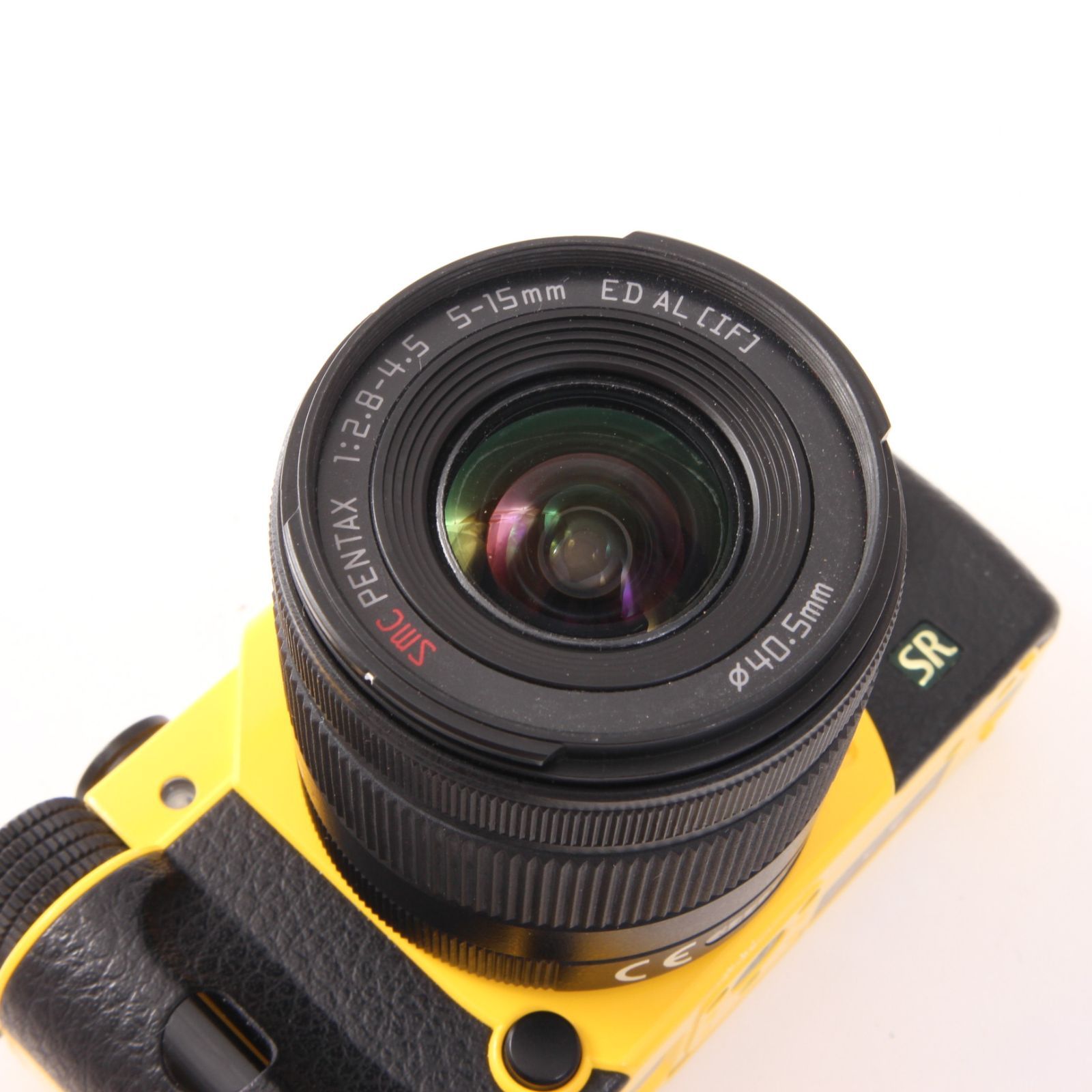 PENTAX ペンタックス Q7 イエロー + SMC PENTAX 5-15mm F2.8-4.5 ED AL