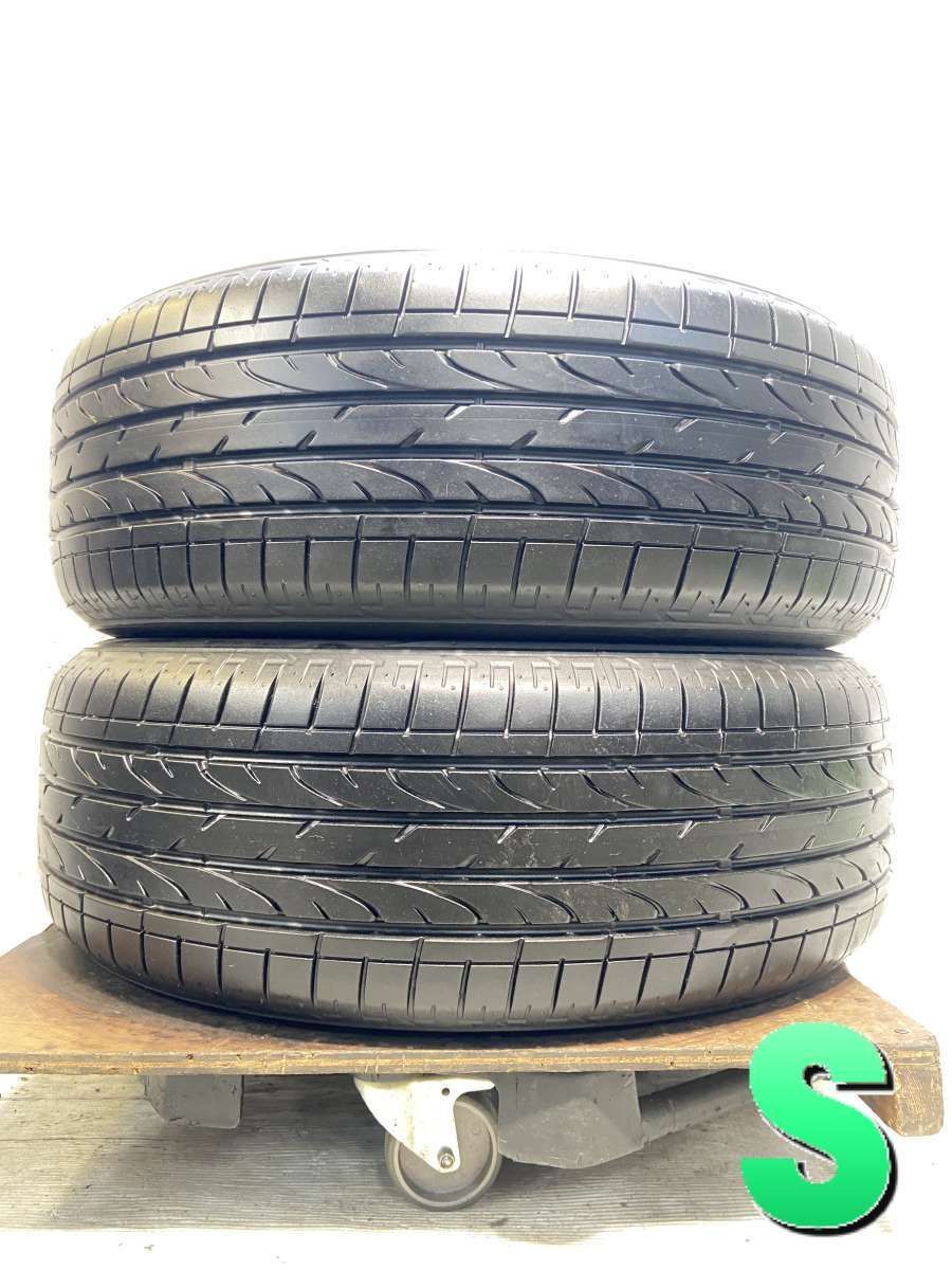 225/55R18 ブリヂストン デューラー H/P sport 中古タイヤ サマータイヤ 2本セット s18260415191