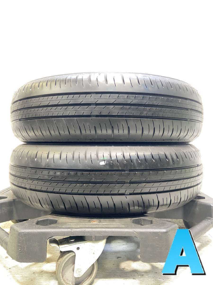 155/65R14 ダンロップ エナセーブ EC300+ 中古タイヤ サマータイヤ 2本