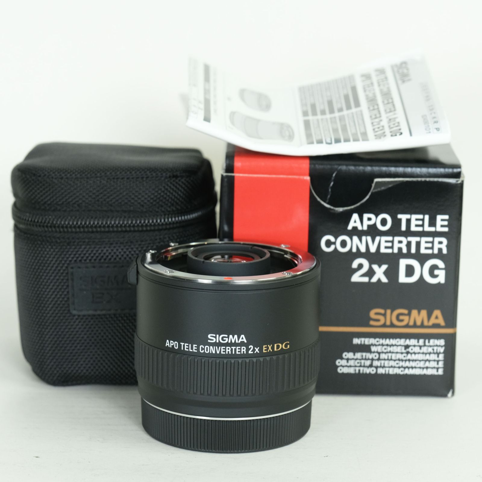 美品] SIGMA APO TELE CONVERTER 2x EX DG（キヤノン用） - メルカリ