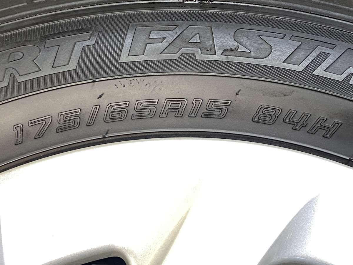175/65R15 ダンロップ SP SPORT FASTRESPONSE トヨタ純正 WM 15x5.0 39 175/65R15 ダンロップ SP SPORT FASTRESPONSE トヨタ純正 WM 15x5.0 39