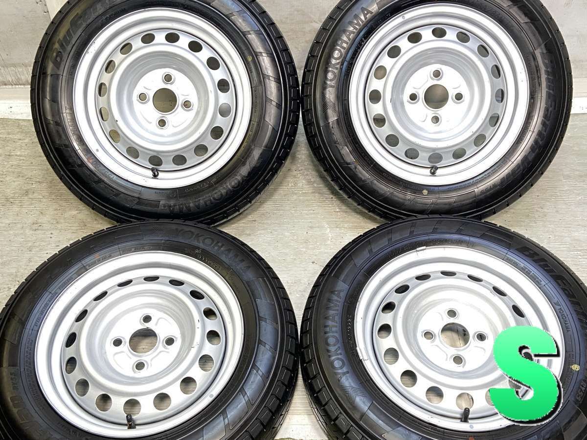155/80R14 88/86N LT ヨコハマ ブルーアース Van RY55 トヨタ純正 AL