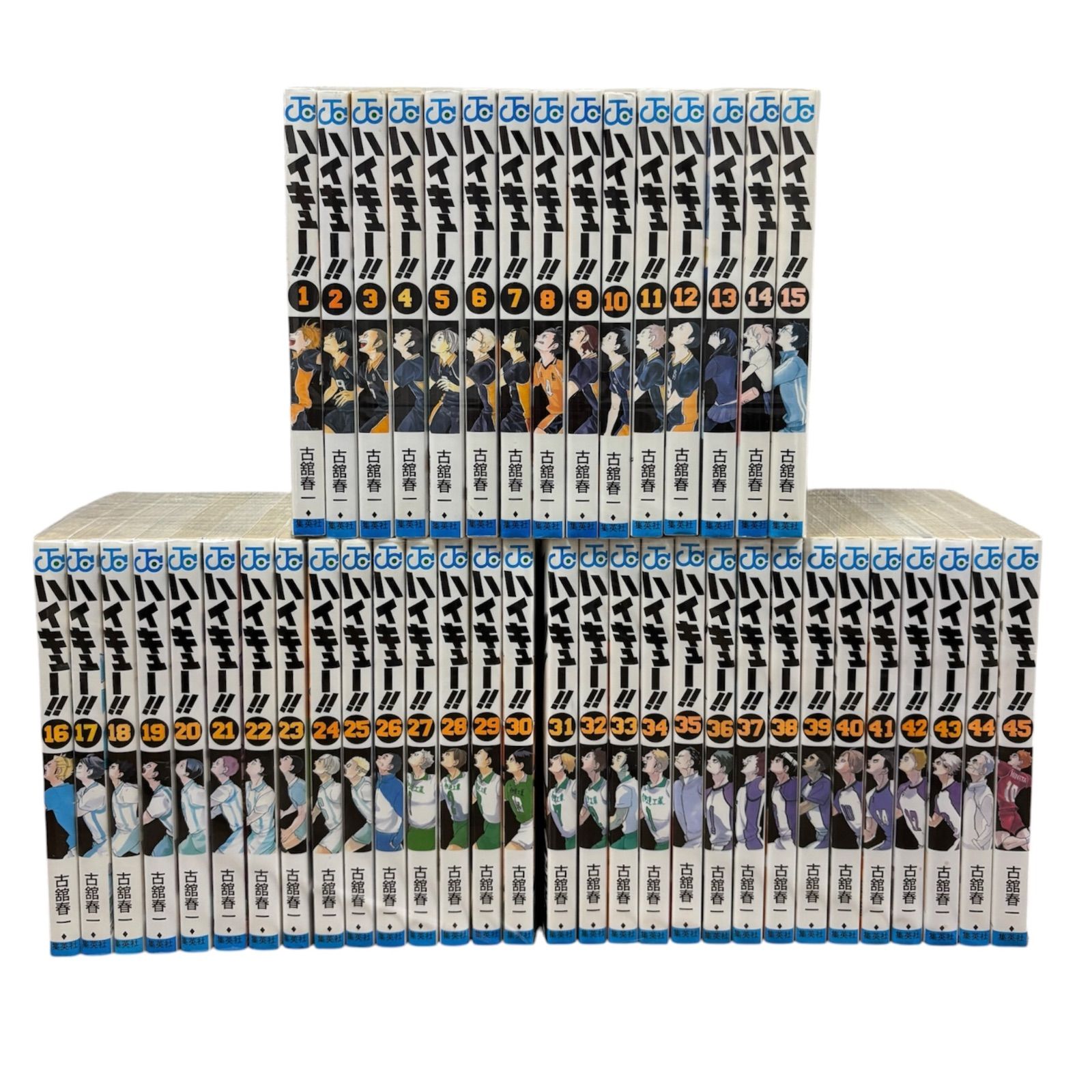 大人気】ハイキュー 全巻 セット 1～45巻 - メルカリ