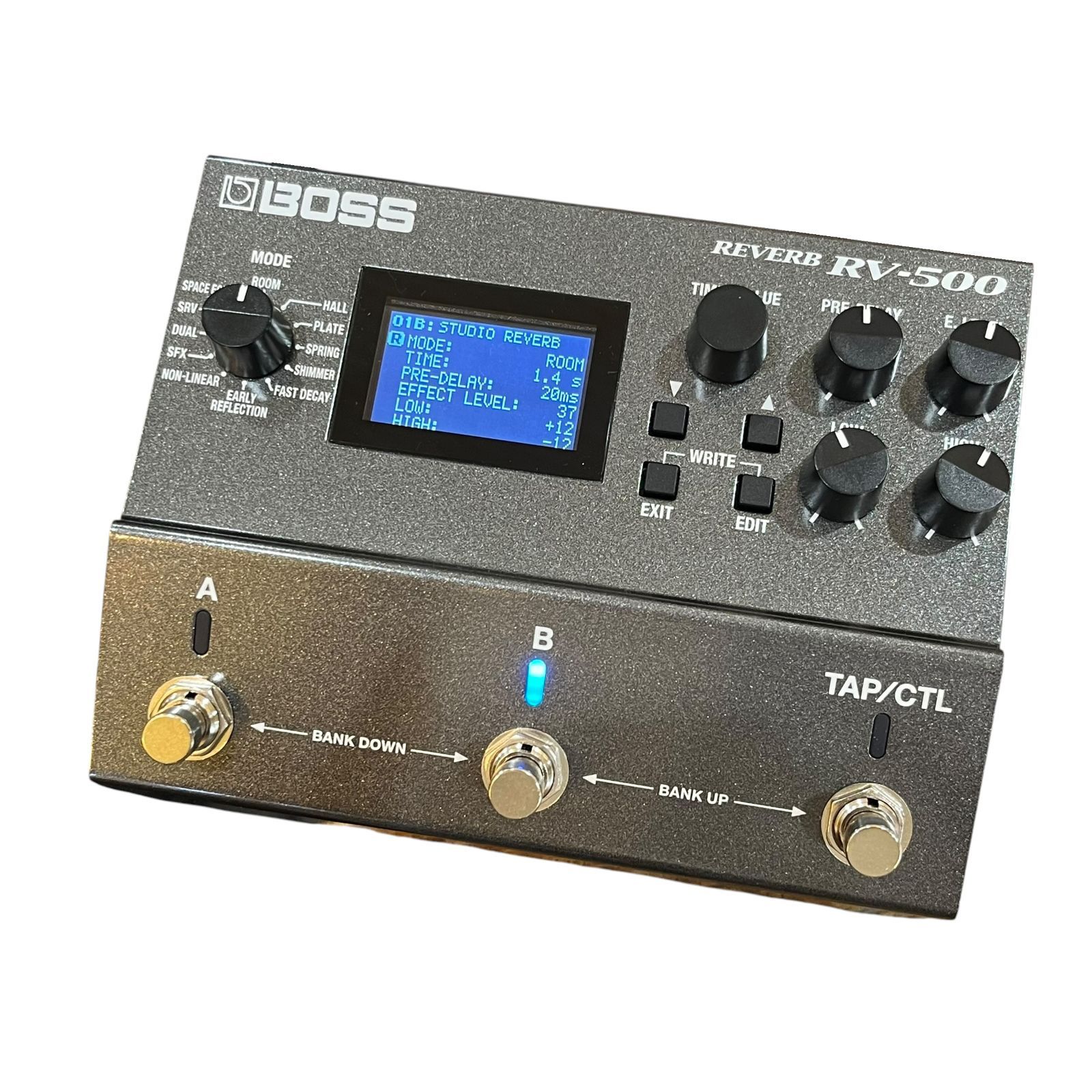 中古○BOSS/ボス○リバーブ RV-500 Fender Reverb 空間エフェクター 元