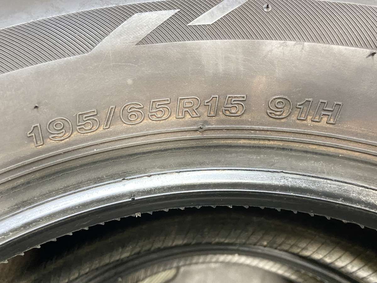 195/65R15 ブリヂストン LUFT RV2 中古タイヤ サマータイヤ 2本セット