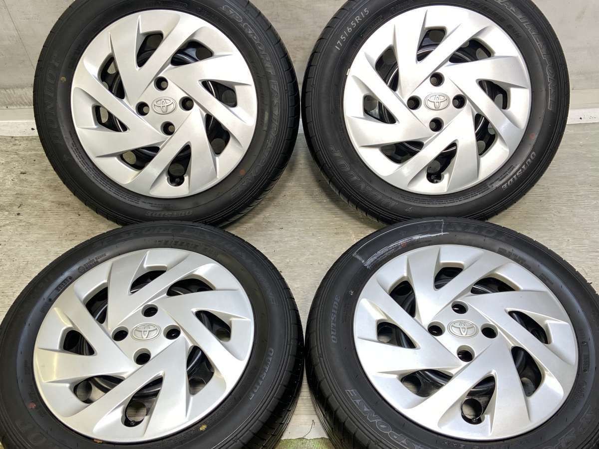 175/65R15 ダンロップ SP SPORT FASTRESPONSE トヨタ純正 WM 15x5.0 39 175/65R15 ダンロップ SP SPORT FASTRESPONSE トヨタ純正 WM 15x5.0 39