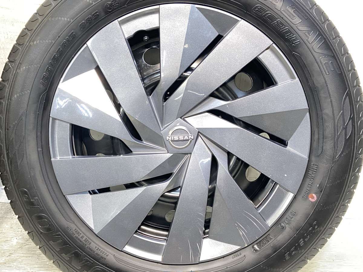 185/65R15 ダンロップ エナセーブ EC204 日産純正 AD 15x5.5 100-4穴