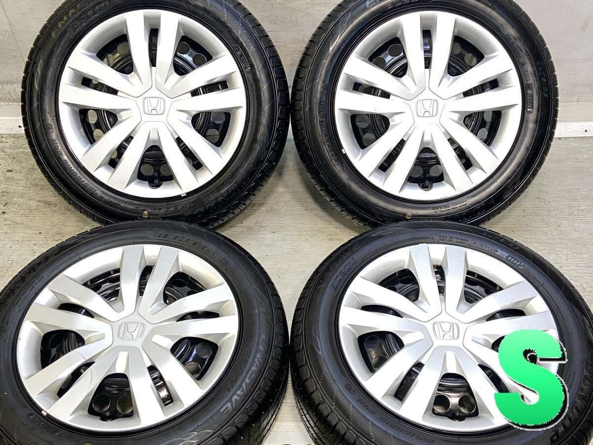 185/60R15 ダンロップ エナセーブ EC204 中古タイヤ サマータイヤ 4本セット s15260422053