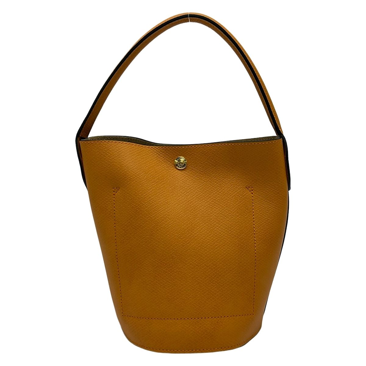 エピュレ バケットバッグ　黄色 LONGCHAMP(ロンシャン) ハンドバッグ エピュレ ライトブラウン