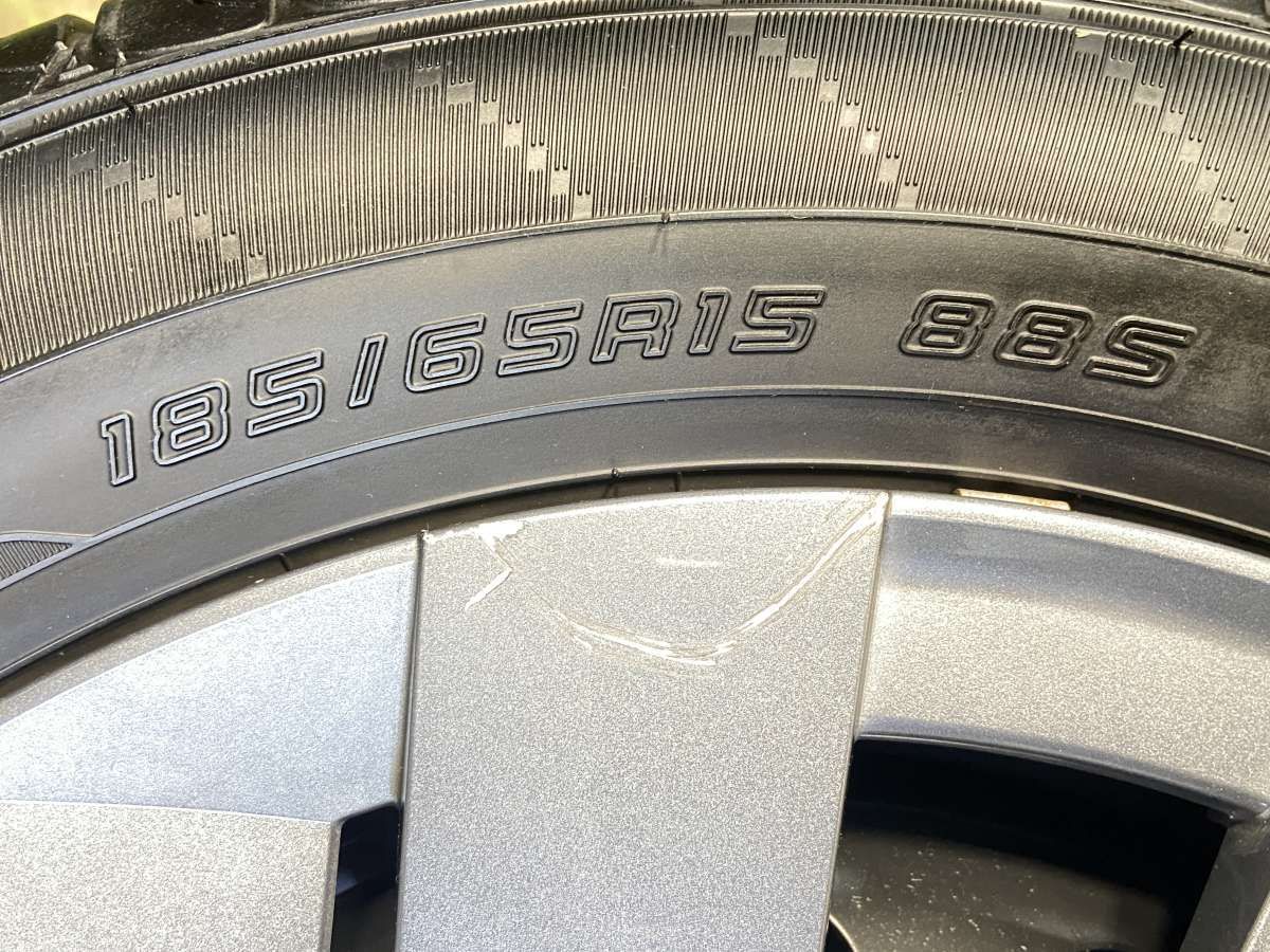 185/65R15 ダンロップ エナセーブ EC204 日産純正 AD 15x5.5 100-4穴