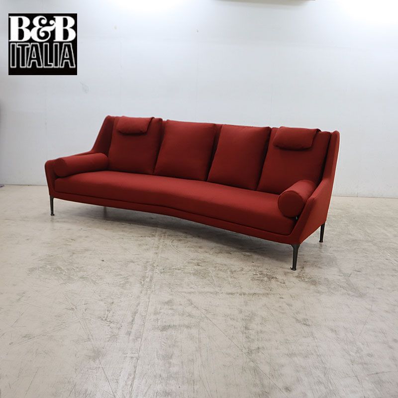 ◆展示品◆ B&B Italia B&B イタリア EDOUARD エドゥアルド 4Pソファ/4人掛けソファ アントニオ・チッテリオ 260万 *店舗引取限定*
