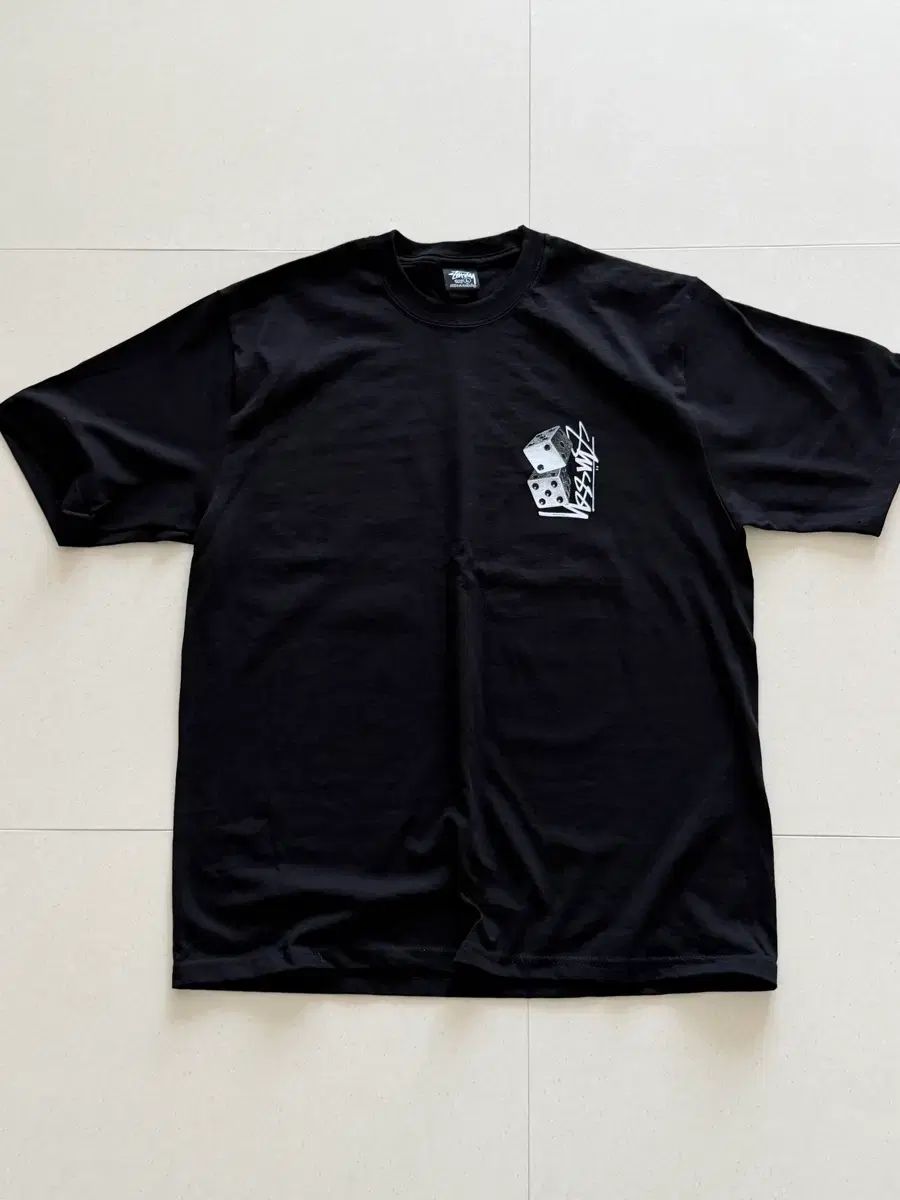 (未使用) STUSSY トール DICE L 半袖Tシャツ 正規品 サイコロ