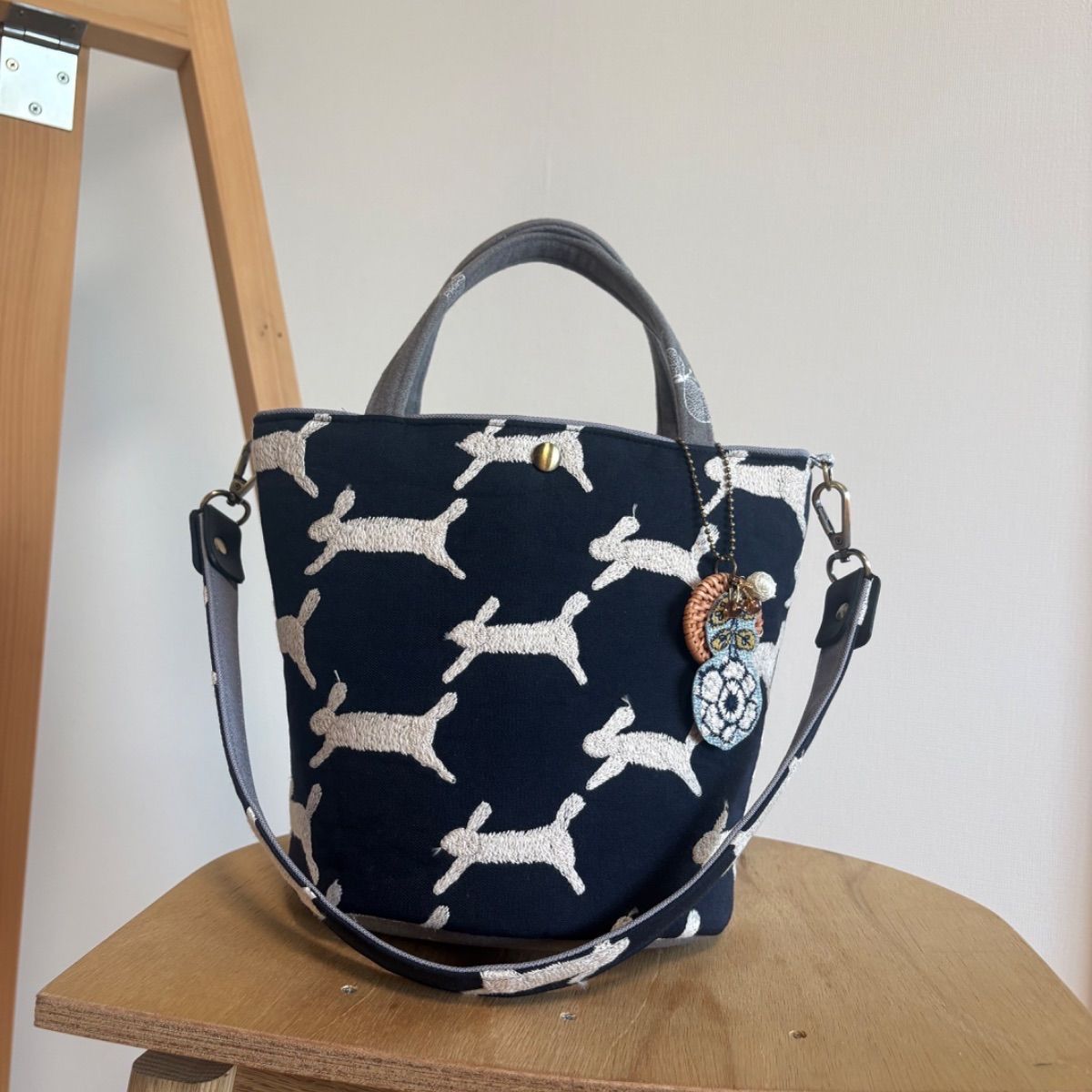 再販▪︎ミナペルホネン▪︎ハンドメイド▪︎2wayマール bag ミナペルホネン▪︎ハンドメイド▪︎2wayマールバッグ - メルカリ