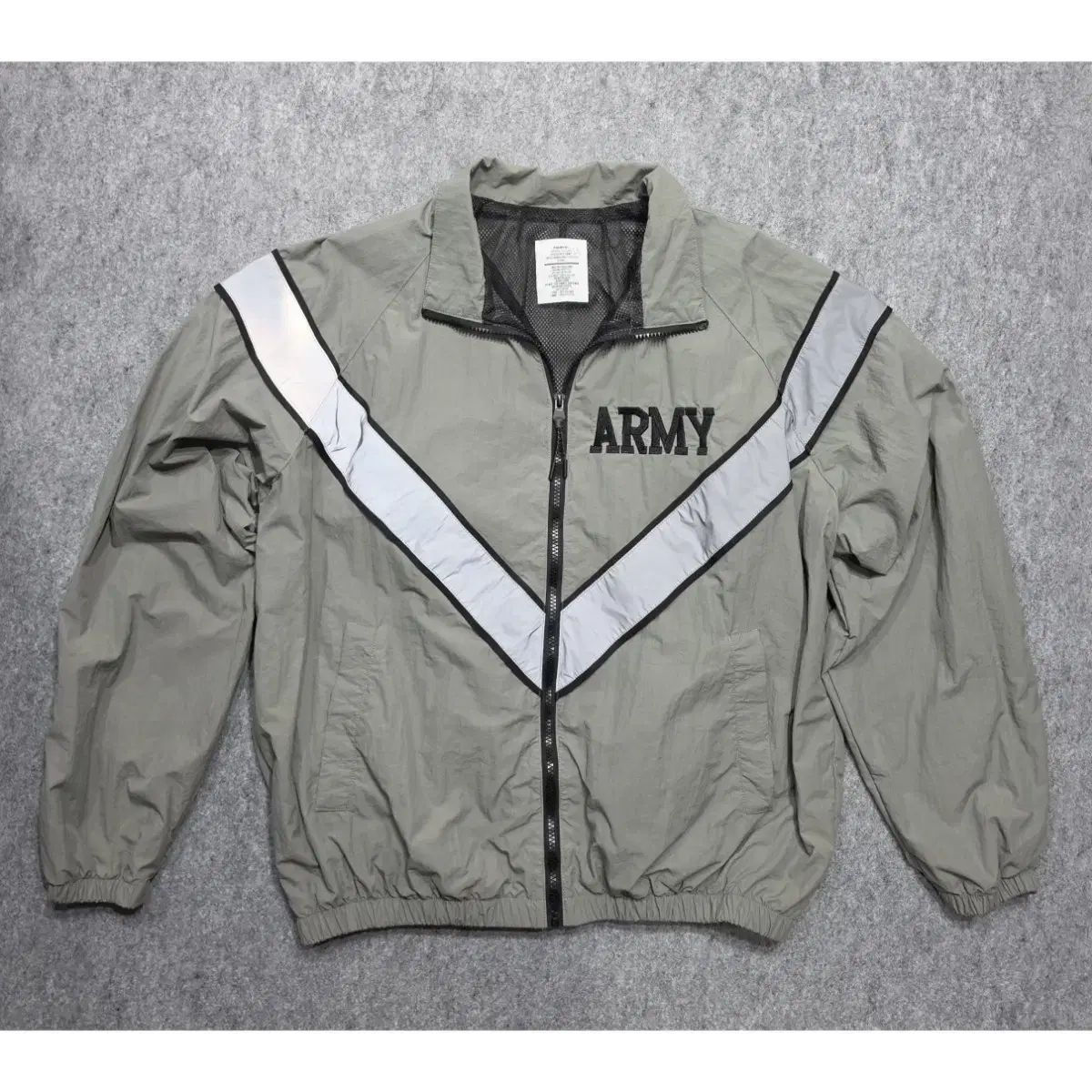 ARMY ミリタリー IPFU ウィンドブレーカー ジップアップ ジャケット M