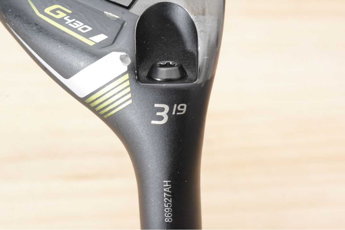 PING G430 ユーティリティ ピン 19° 3U 3u 19度 ユーティリティー 
