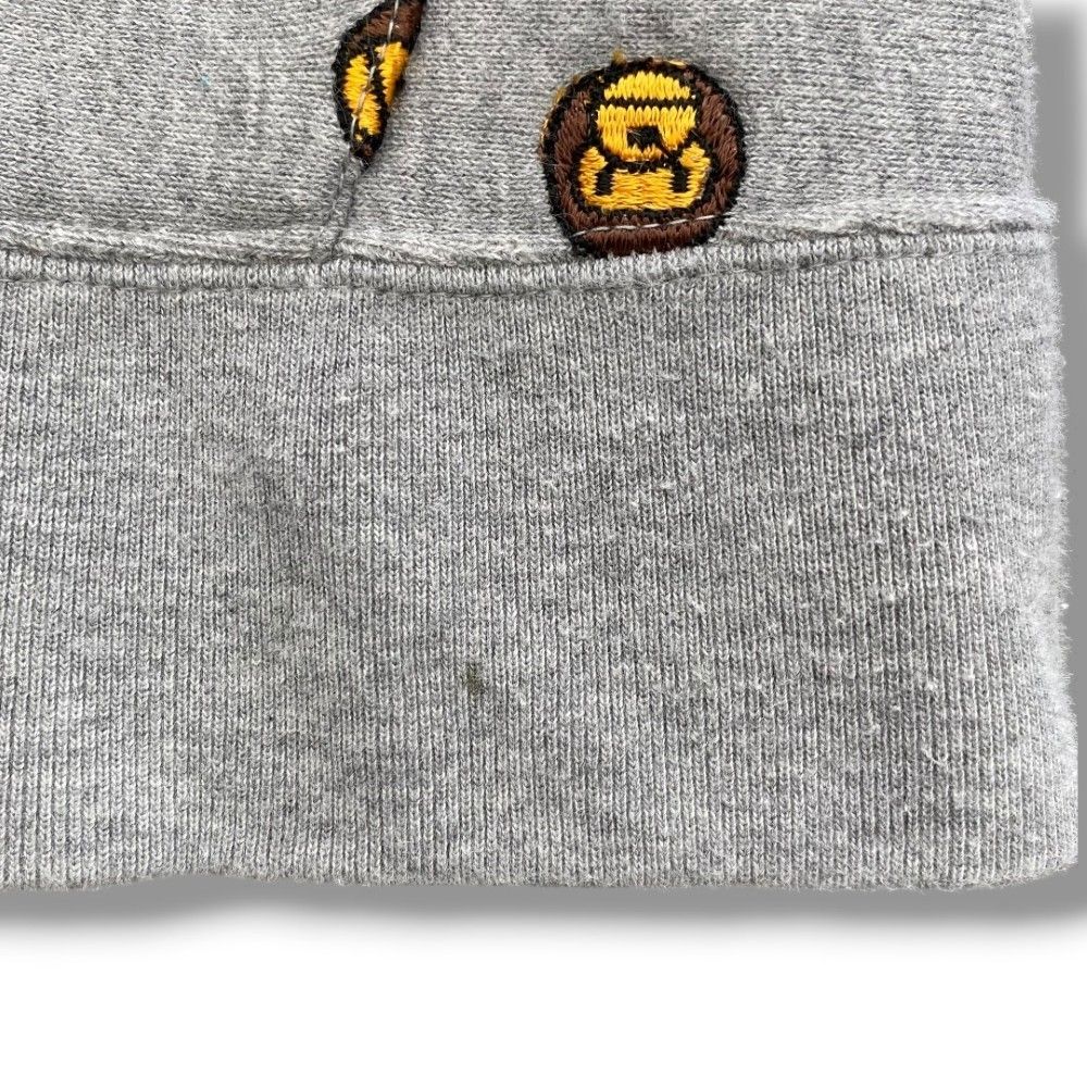 A BATHING APE マイロ キャラクター 刺繍 ダブルジップ パーカー A BATHING APE マイロ キャラクター 刺繍 ダブルジップ パーカー