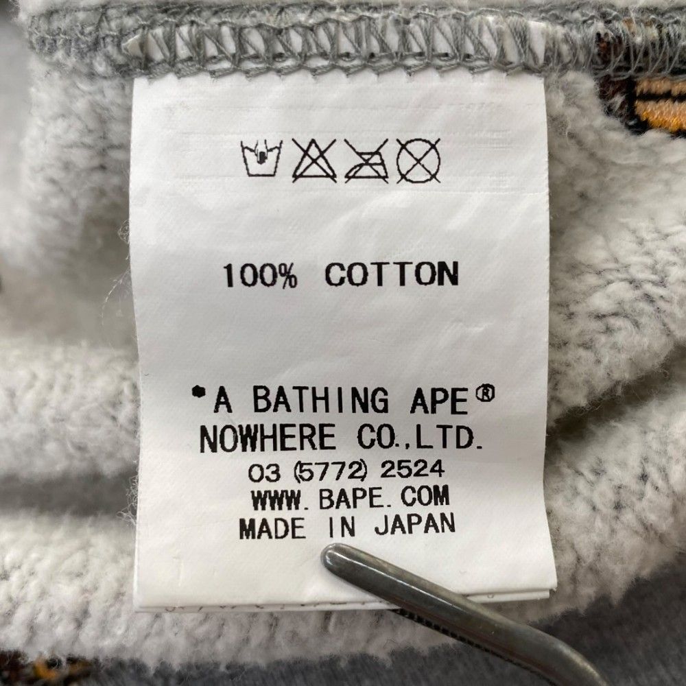 A BATHING APE マイロ キャラクター 刺繍 ダブルジップ パーカー フーディー Sサイズ A BATHING APE マイロ キャラクター 刺繍 ダブルジップ パーカー フーディー Sサイズ