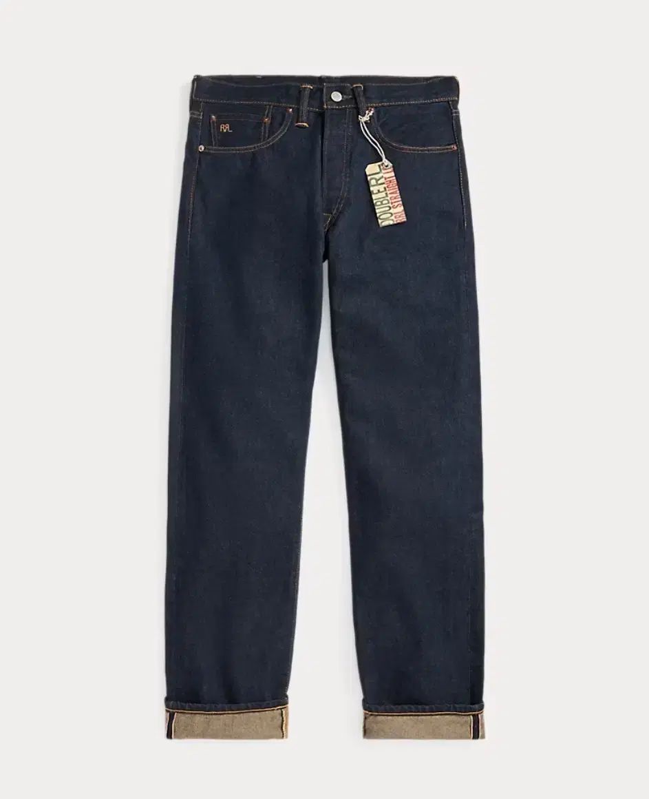 RRL(ダブルアールエル) ワンウォッシュ ストレート レグ セルビッジ デニム 31x30 ほぼ新品
