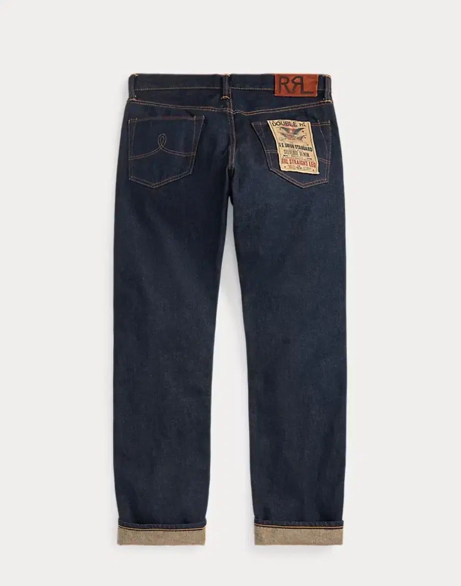 RRL(ダブルアールエル) ワンウォッシュ ストレート レグ セルビッジ デニム 31x30 ほぼ新品 RRL(ダブルアールエル) ワンウォッシュ ストレート レグ セルビッジ デニム 31x30 ほぼ新品