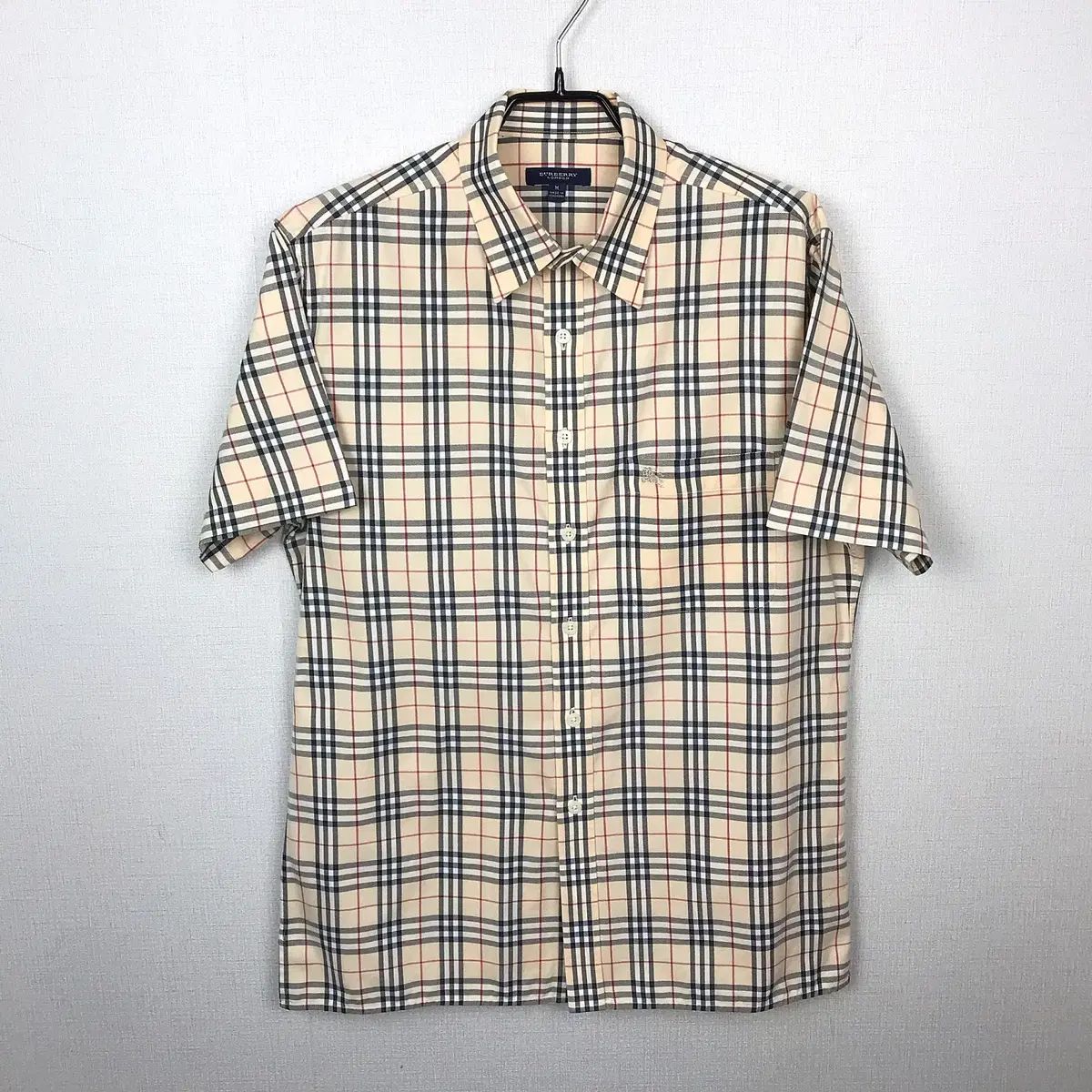 バーバリー BURBERRY ノヴァチェック 正規品 半袖 シャツ メンズ M