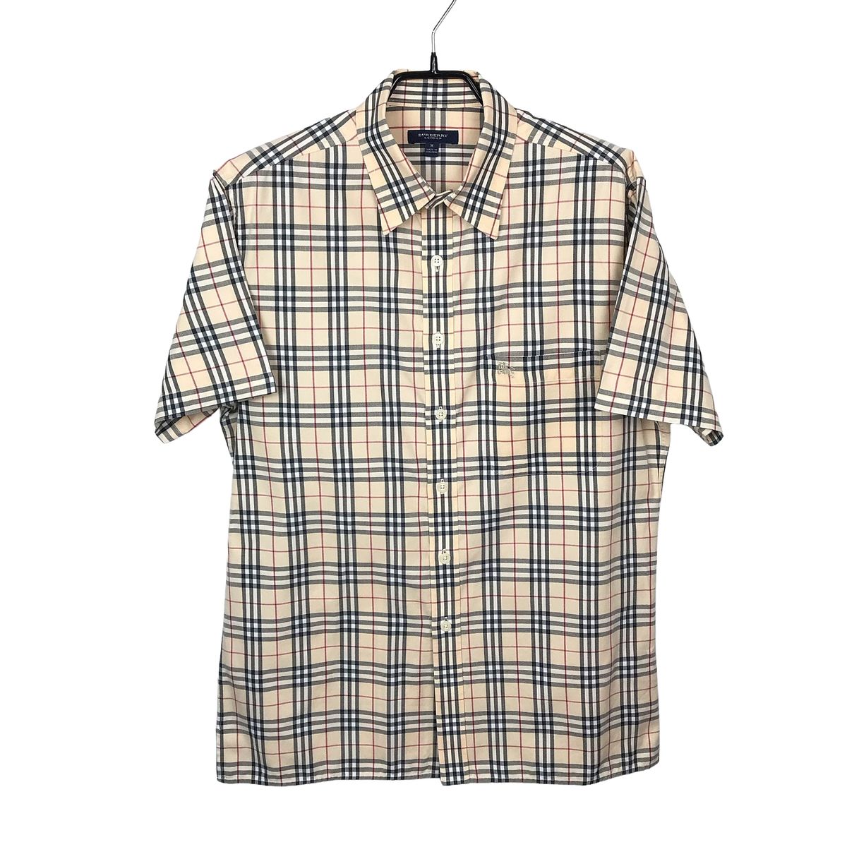 バーバリー BURBERRY ノヴァチェック 正規品 半袖 シャツ メンズ M バーバリー BURBERRY ノヴァチェック 正規品 半袖 シャツ メンズ M