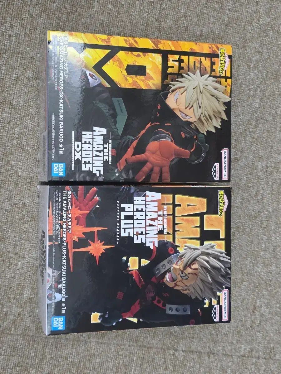 未開封まとめ売り) 僕のヒーローアカデミア 爆豪 勝己 アメイジングXdinary Heroes フィギュア