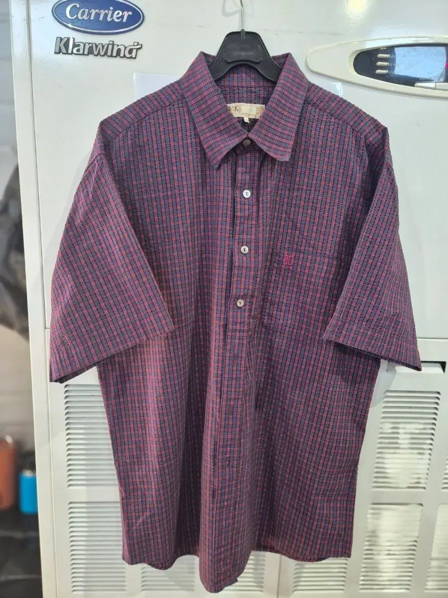DAKS 半袖CHECKシャツ