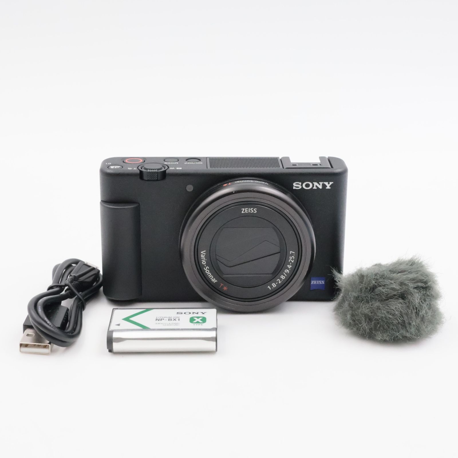 □極上品□ SONY VLOGCAM ZV-1 ブラック Vlog用カメラ コンパクト