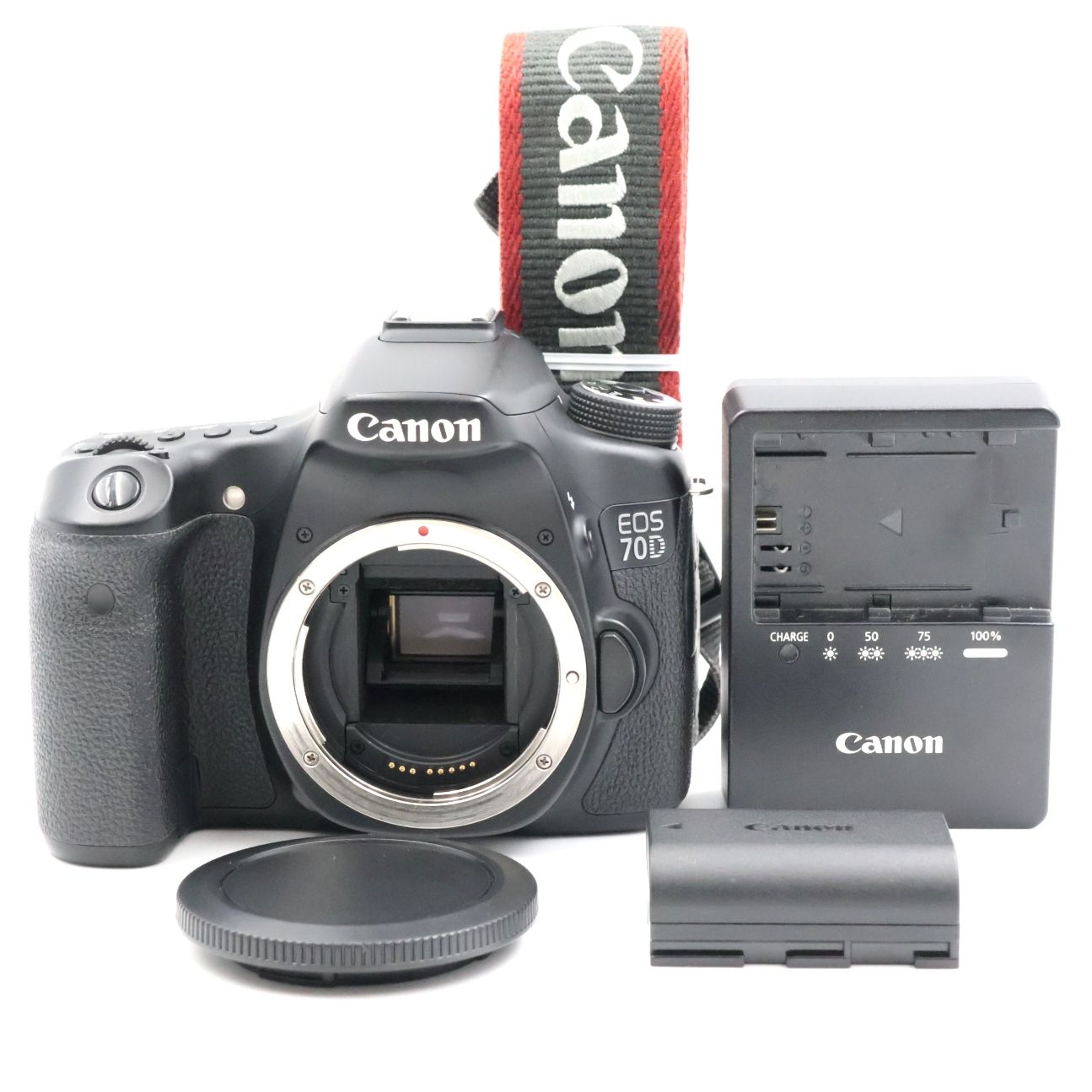 ジャンクCanon EOS 70D 本体と付属品 □シャッター数37417枚！極上品□ Canon EOS 70D ボディ ブラック