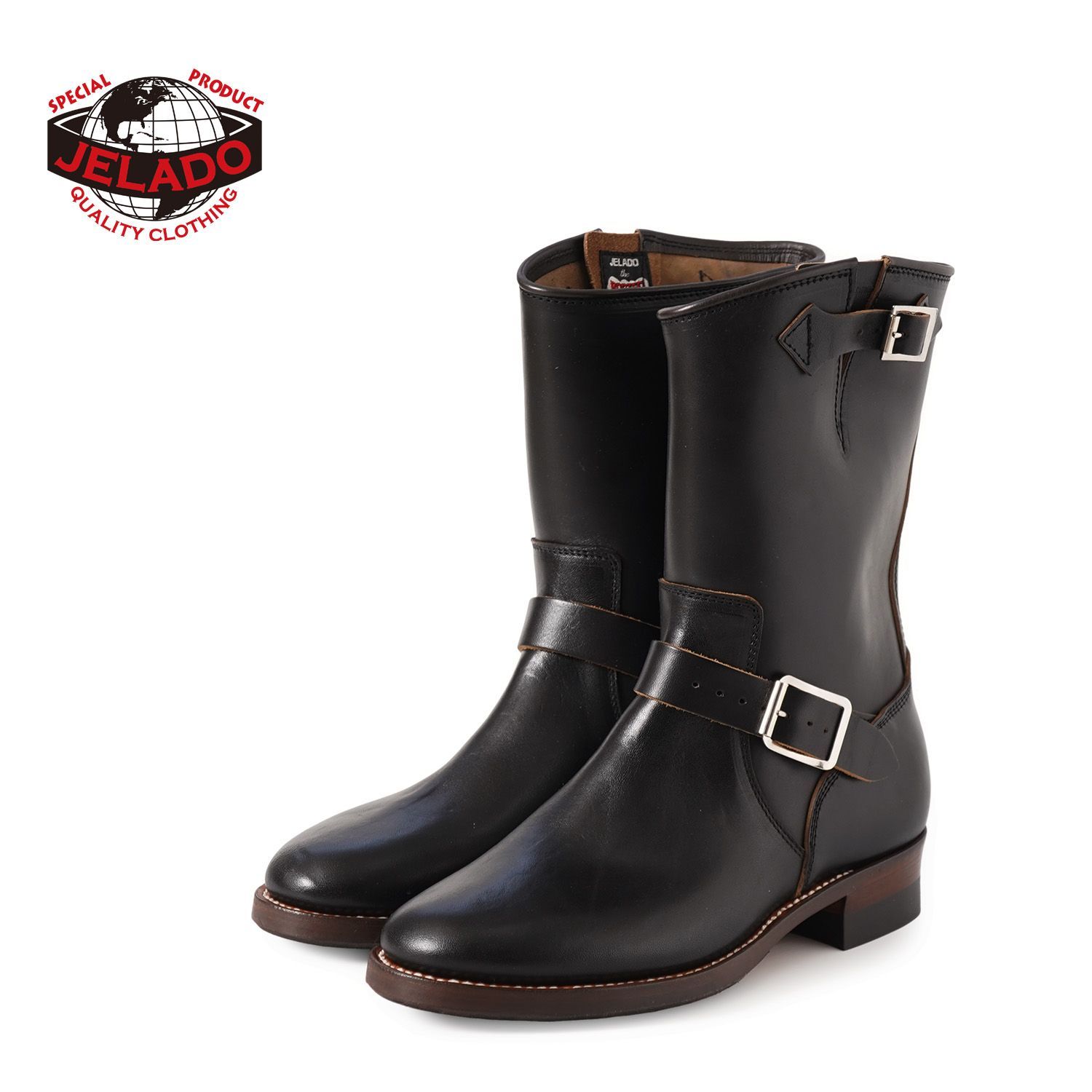 JELADO ジェラード 靴 エンジニアブーツ JELADO the BOOTED ENGINEER BOOT Type1 JB94901 （COLOR：BLACK）