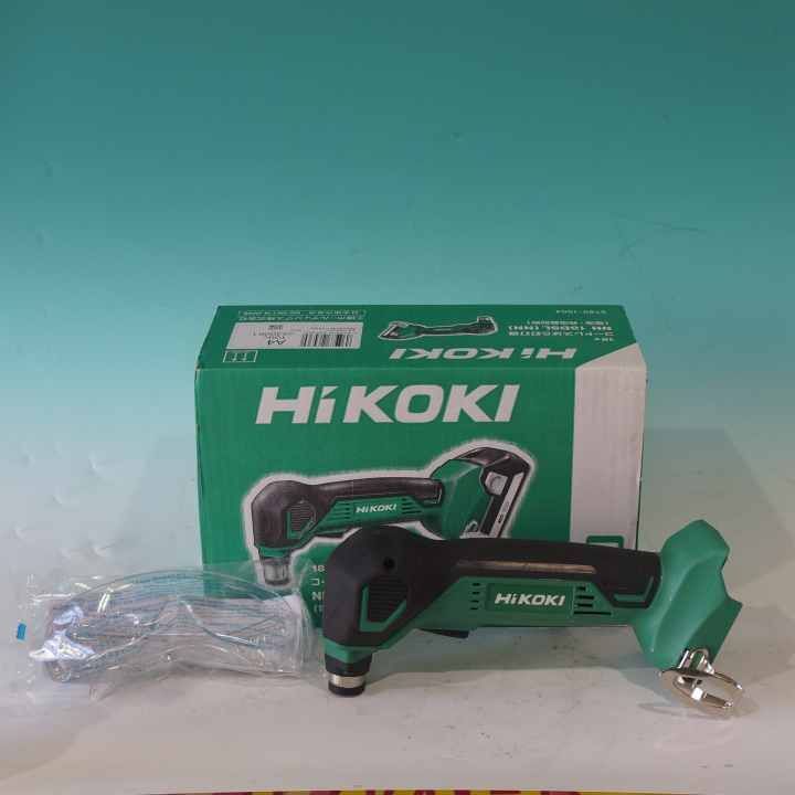 中古動作品/美品 HiKOKI ハイコーキ コードレスばら釘打ち機 NH18DSL グリーン 18V 保護メガネ 外箱付き