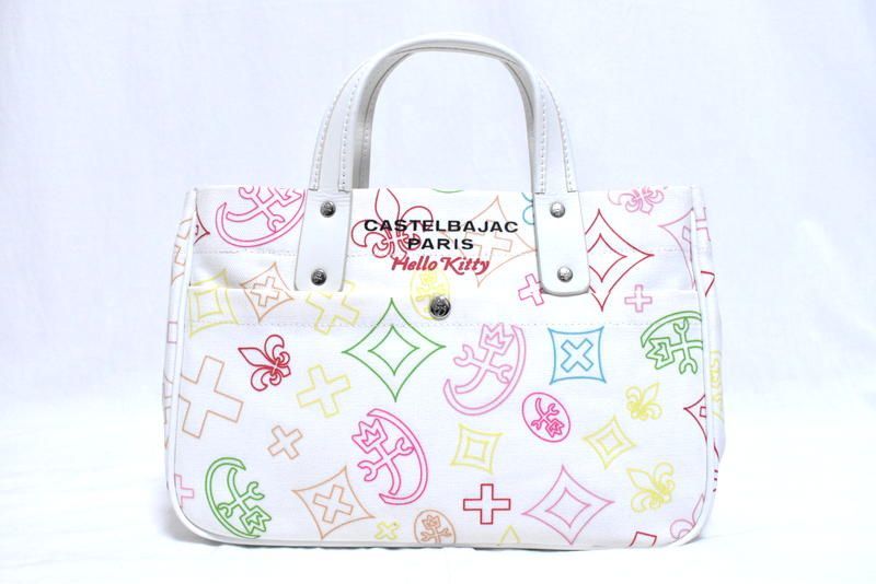 新品 カステルバジャック【KITTON】キティちゃん 2WAY トートバッグ CASTELBAJAC IKETEI
