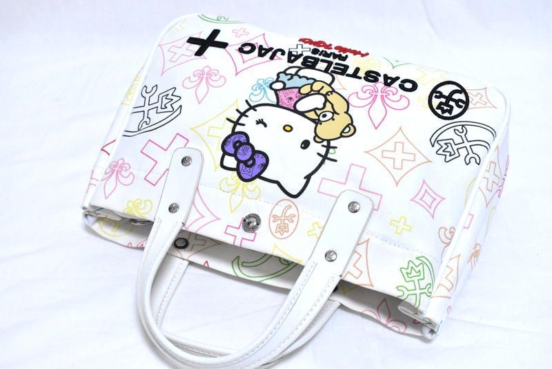 新品 カステルバジャック【KITTON】キティちゃん 2WAY トートバッグ CASTELBAJAC IKETEI