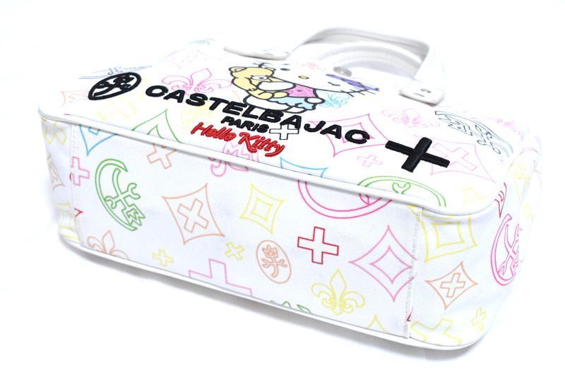 新品 カステルバジャック【KITTON】キティちゃん 2WAY トートバッグ CASTELBAJAC IKETEI