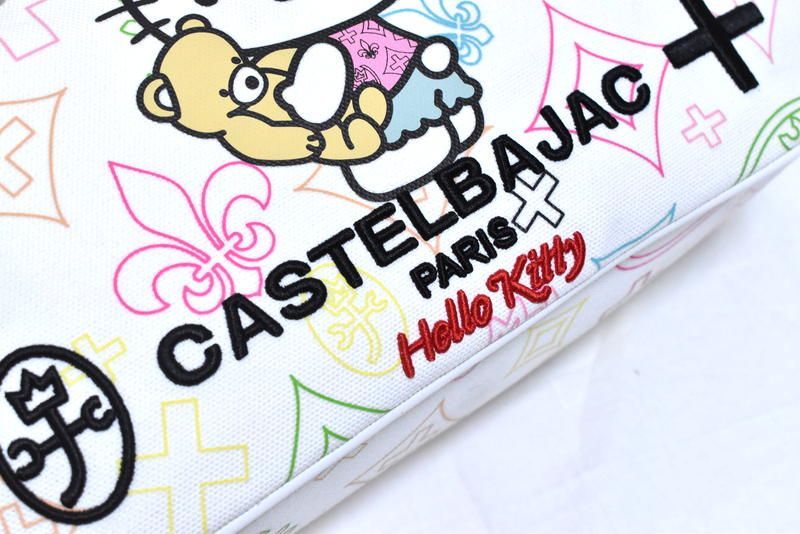 新品 カステルバジャック【KITTON】キティちゃん 2WAY トートバッグ CASTELBAJAC IKETEI