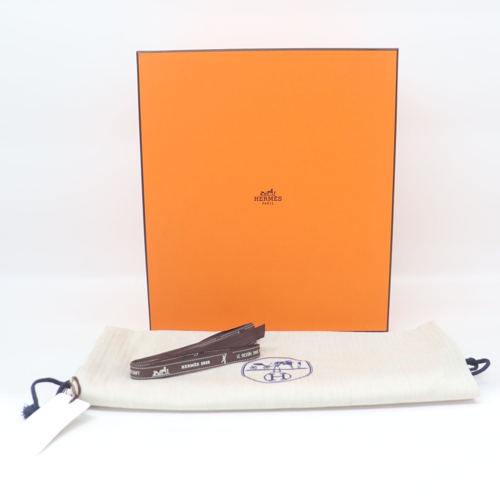 HERMES 空箱　バーキン25 ギフト箱 1497 オレンジ ITREC73357TS HERMES エルメス バーキン25 1497 空箱 保存袋 オレンジ