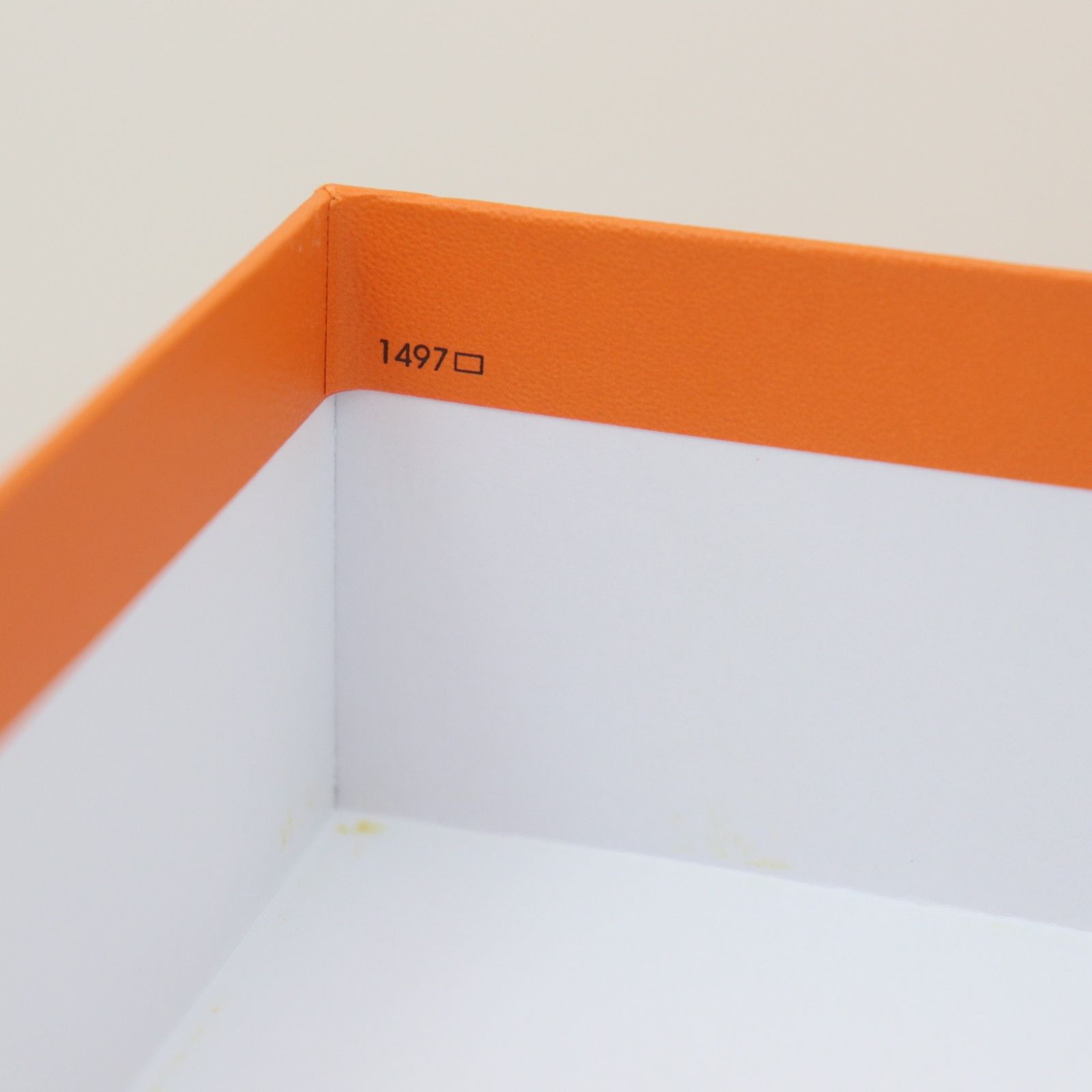 ITREC73357TS HERMES エルメス バーキン25 1497 空箱 保存袋 オレンジ
