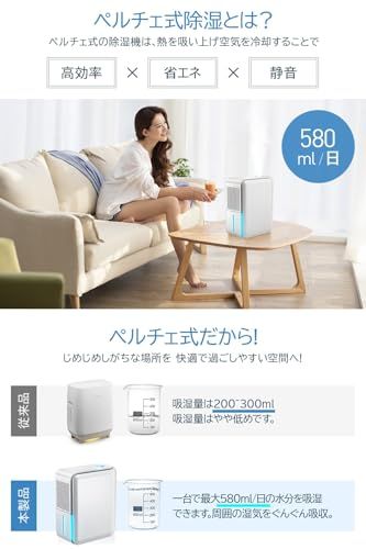 除湿機 小型 【除湿・加湿・空気清浄 一台3役】 除加湿空気清浄機 強力 湿度設定 マイナスイオン機能 タイマー付き ペルチェ式 除湿器 1L大容量タンク UV除菌ライト 除湿乾燥 部屋干し 湿気対策 梅雨対策 花粉対策 20畳 狭所向け コ f882d01d