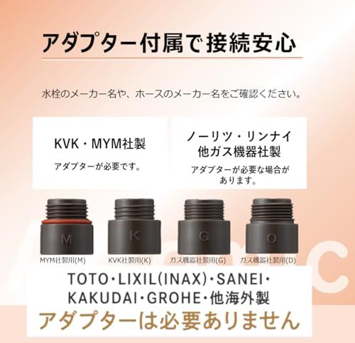 アラミック シャワーヘッド 節水 高水圧 水量調整可 止水ボタン シャンパンゴールド 日本製 ST-C3BDmi d3ccc205