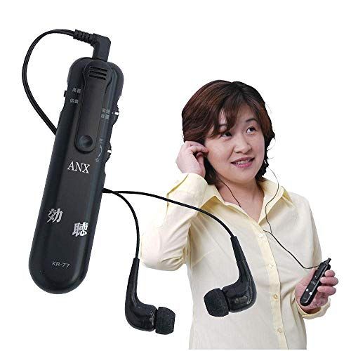 アネックスツール(Anex) 超高感度集音器 効聴 ブラック KR-77mi 69ee994b アネックスツール(Anex) 超高感度集音器 効聴 ブラック KR-77mi 69ee994b