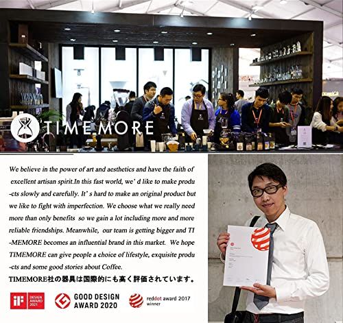 タイムモア TIMEMORE 栗子C2 手挽きコーヒーミル 手動式 コーヒーグラインダー ステンレス臼 粗さ調整可能 4色選択可 清掃しやすい coffee grinder 家庭用 省力性 ダイヤモンド (C2MAX-ホワイト)mi 9dfa1db4
