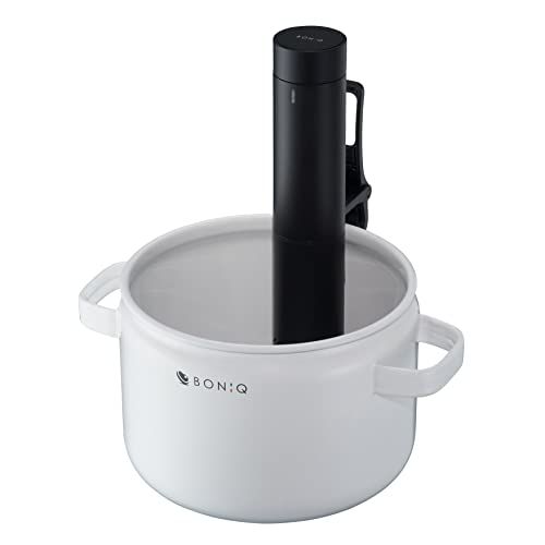 ボニーク 鍋 BONIQ ホーロー ピュアホワイト パスタ鍋 深鍋 調理鍋 直火 IH キャセロール 5.6L 直径22cm 高さ19cm(蓋なしの高さ15cm) 低温調理器 鍋 低温調理mi e094322c ボニーク 鍋 BONIQ ホーロー ピュアホワイト パスタ鍋 深鍋 調理鍋 直火 IH キャセロール 5.6L 直径22cm 高さ19cm(蓋なしの高さ15cm) 低温調理器 鍋 低温調理mi e094322c