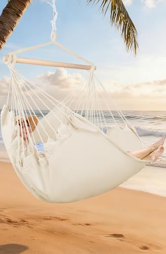 ハンモックチェア hammock 吊り椅子 片側吊りタイプ 室内屋外兼用 吊り下げ式 抱き枕 2 個付き 大人子供兼用 耐荷重約 150kg アウトドア キャンプ 公園 クリームイエローmi 5e5ed7df ハンモックチェア hammock 吊り椅子 片側吊りタイプ 室内屋外兼用 吊り下げ式 抱き枕 2 個付き 大人子供兼用 耐荷重約 150kg アウトドア キャンプ 公園 クリームイエローmi 5e5ed7df