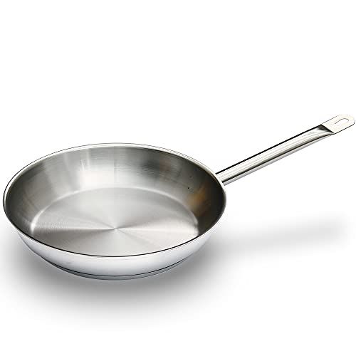 KIPROSTAR 業務用ステンレスフライパン 28cm IH対応 底面3層構造 キプロスター 食洗器対応 コーティングなし IH/直火両対応mi 1f4e0830 KIPROSTAR 業務用ステンレスフライパン 28cm IH対応 底面3層構造 キプロスター 食洗器対応 コーティングなし IH/直火両対応mi 1f4e0830