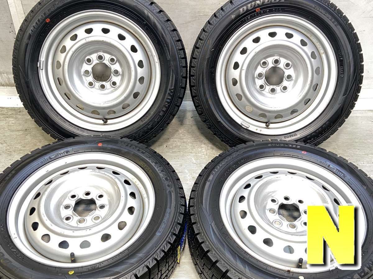 185/60R15 ダンロップ ウィンターマックス WM02 S7 15x5.5 100/114.3-4