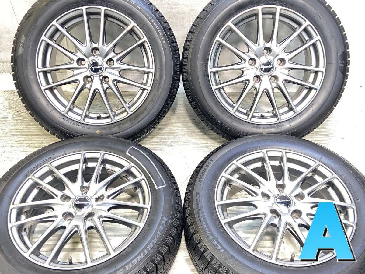 195/60R16 ブリヂストン アイスパートナー2 エクシーダー 16x6.5 48