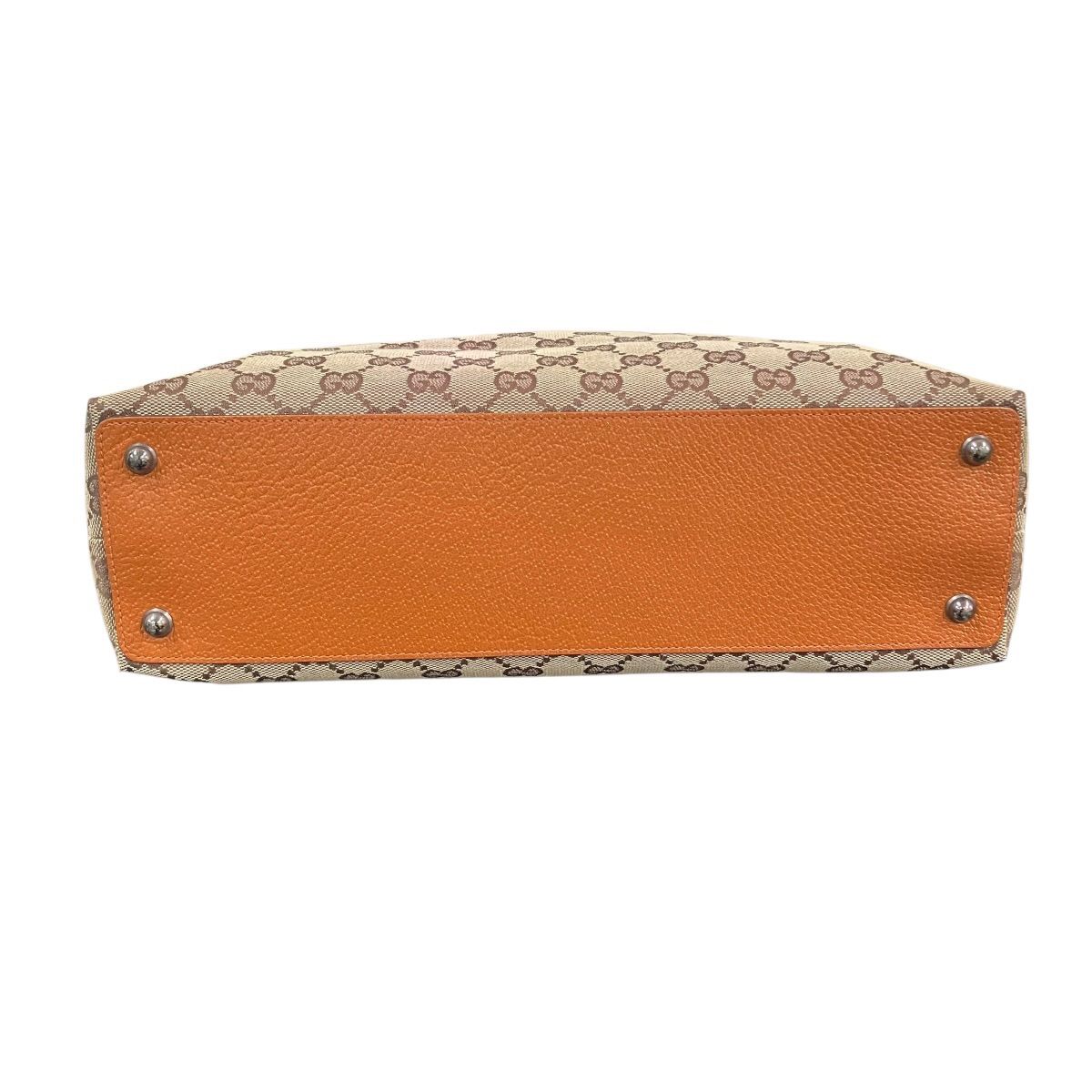 グッチ GUCCI GGキャンバス ハンドバッグ キャンバス レザー 120837 レディース