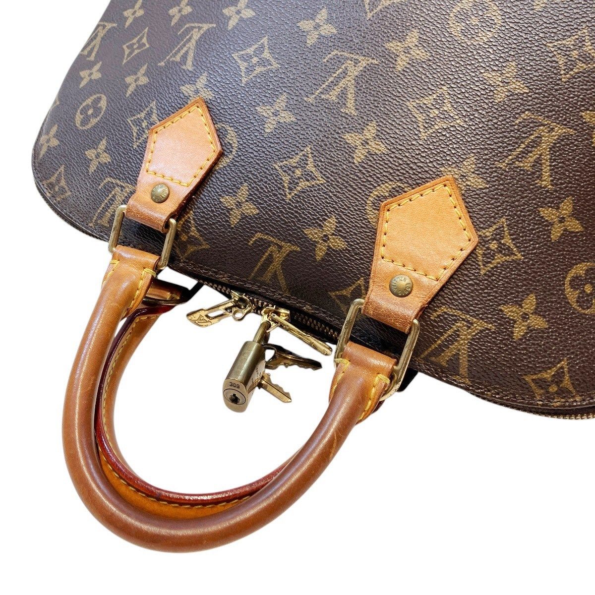 ルイ・ヴィトン LOUIS VUITTON アルマ モノグラム ハンドバッグ トアル