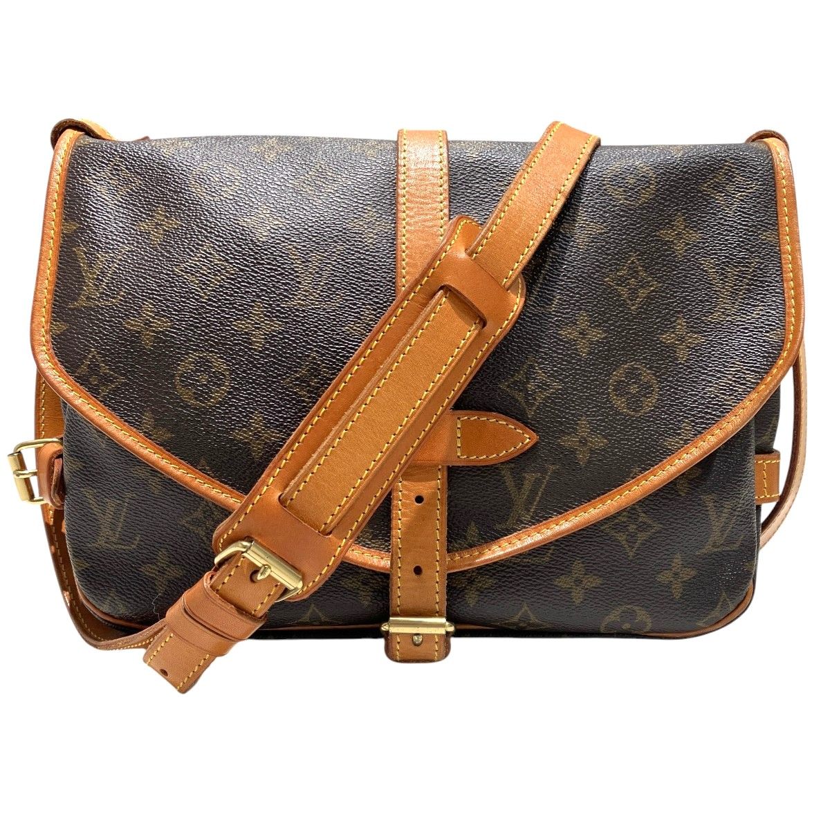 ルイ・ヴィトン LOUIS VUITTON ソミュール30 モノグラム ショルダー 