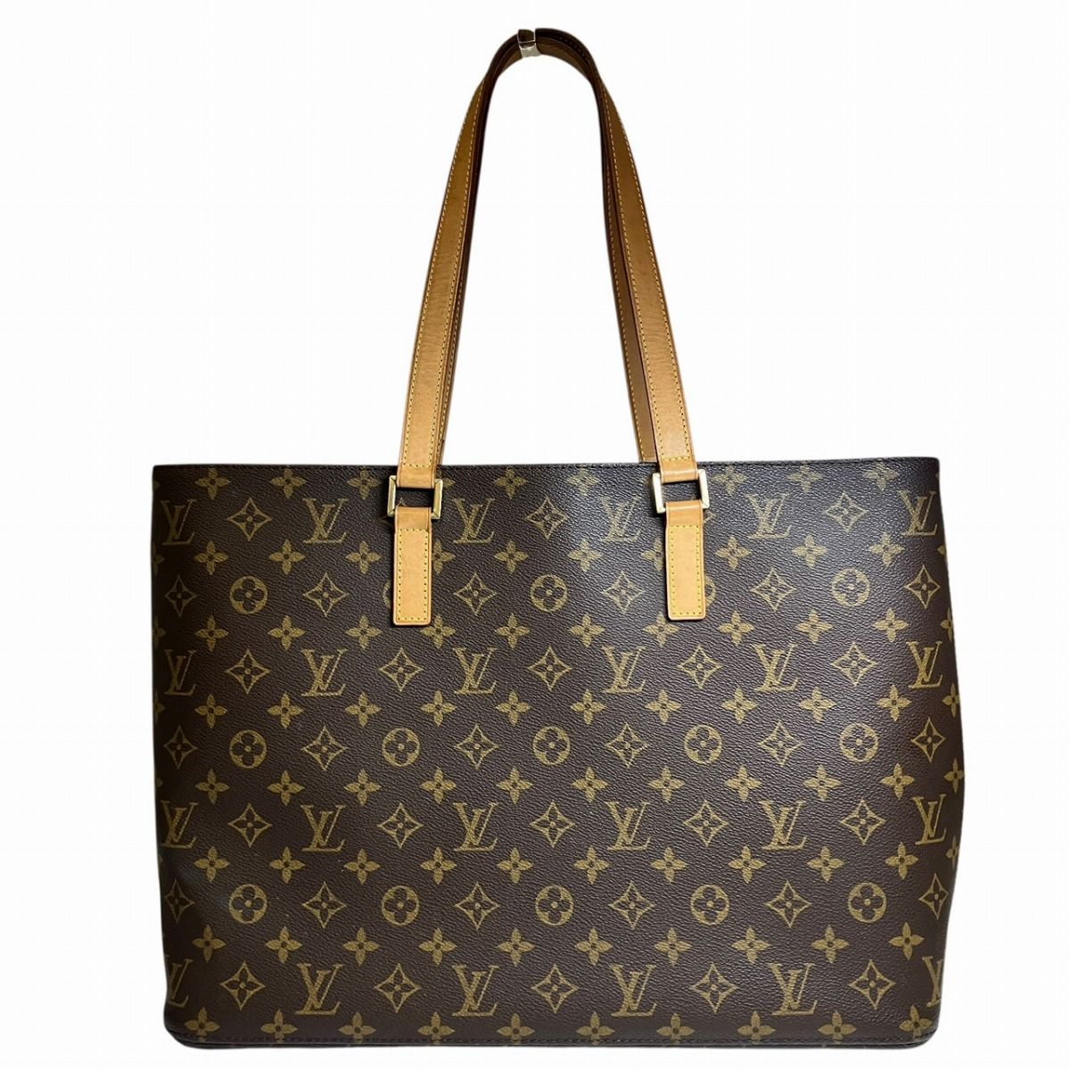 ルイ・ヴィトン LOUIS VUITTON ルコ モノグラム トートバッグ ヌメ革 M51155 メンズ
